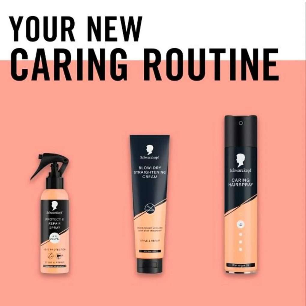 Schwarzkopf Styling & Repair Blow Dry Straightening Cream 150ml