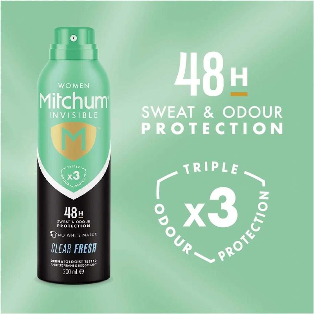 Mitchum Women Clean Fresh Antiperspirant 200ml