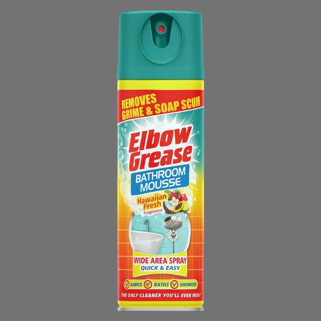 Elbow Grease Hawaiian Fresh Bathroom Mousse 400ml Elbow Grease Hawaiian Fresh Bathroom Mousse 400ml