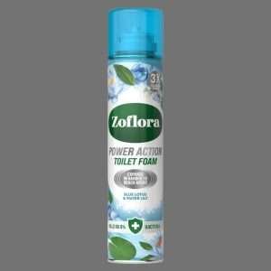 Zoflora Blue Lotus & Water Lily Power Action Toilet Foam 300ml