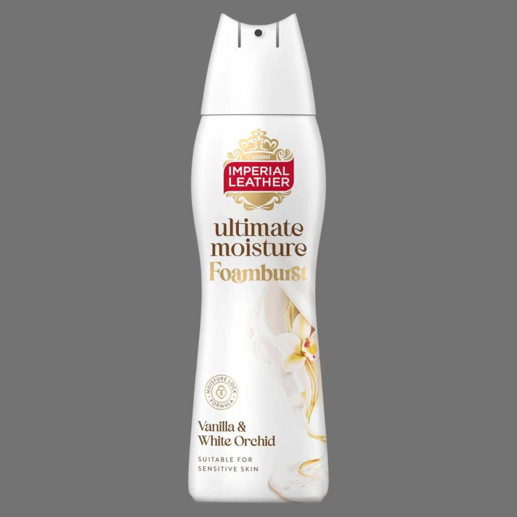 Imperial Leather Vanilla & White Orchid Ultimate Moisture Foamburst 200ml