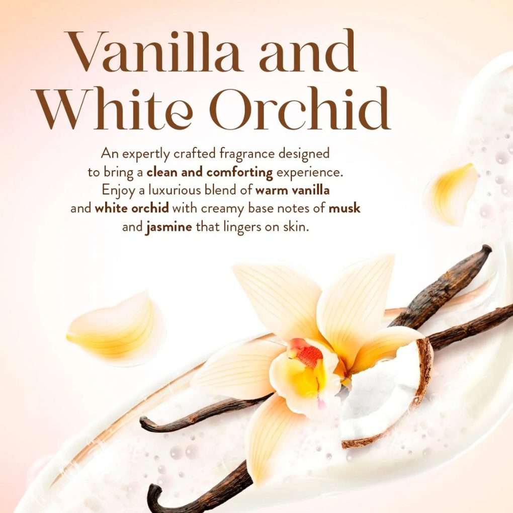 Imperial Leather Vanilla & White Orchid Ultimate Moisture Foamburst 200ml