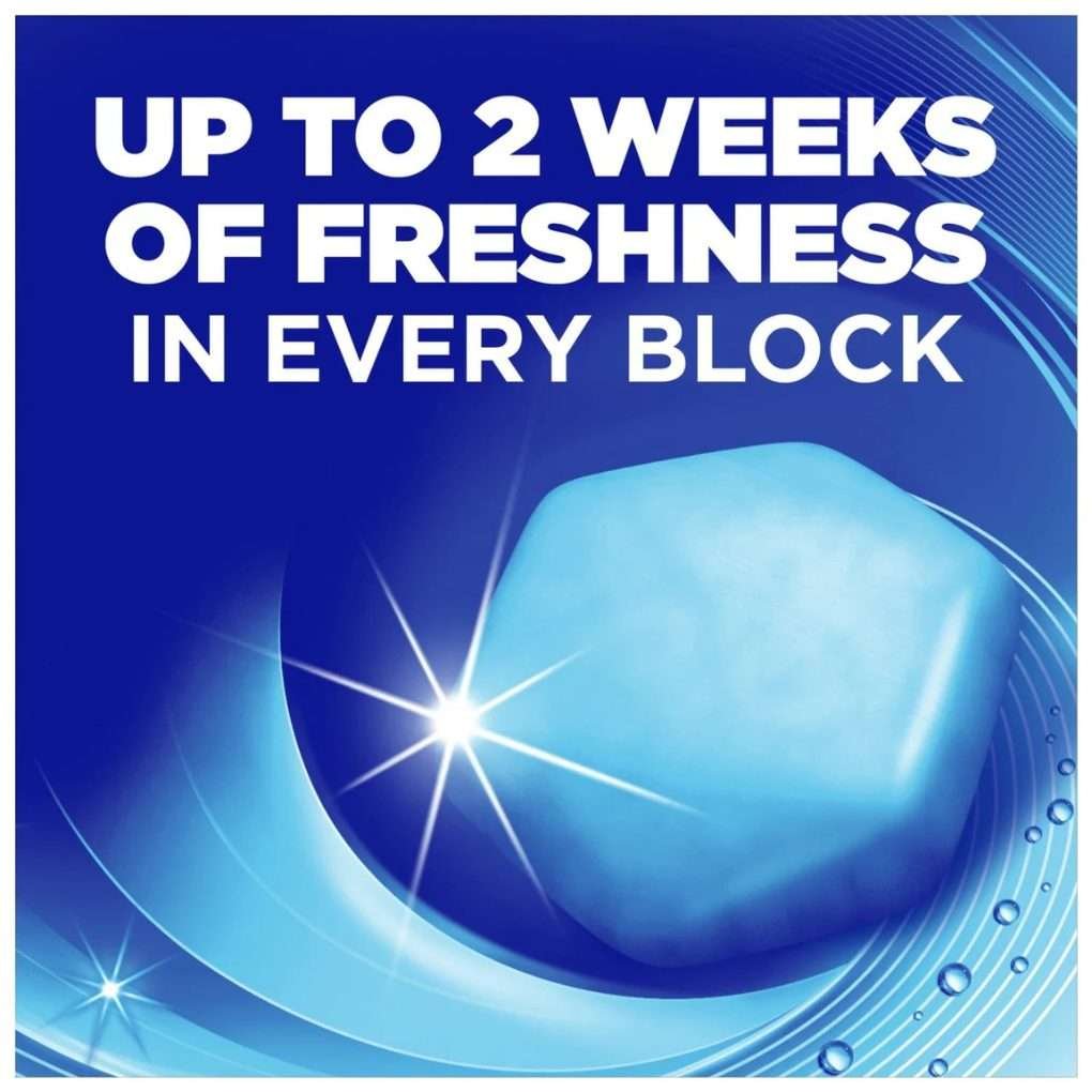 Harpic Marine Hygienic & Fresh Toilet Block Sticker 4 Pack Harpic Marine Hygienic & Fresh Toilet Block Sticker 4 Pack