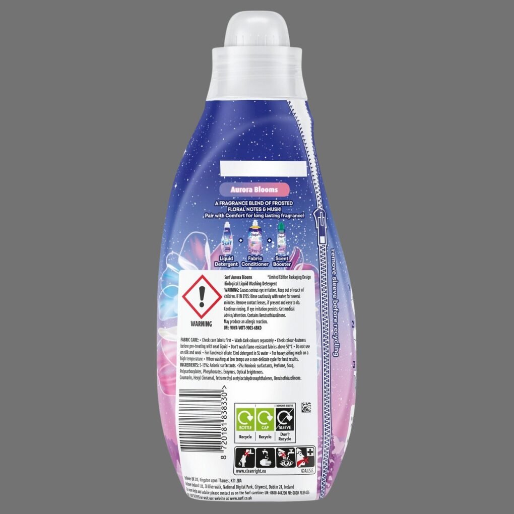 Surf Aurora Blooms Liquid Laundry Detergent 24 Washes 648ml