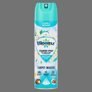 Bloomz White Linen & Lily Carpet Mousse Foaming Spray 500ml