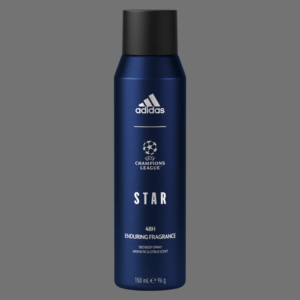 Adidas UEFA Champions League Star Deodorant Spray for Men 150ml