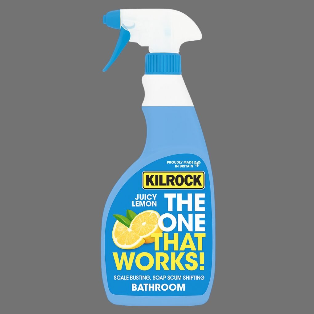 Kilrock Juicy Lemon “The One That Works” Bathroom Spray 750ml Kilrock Juicy Lemon “The One That Works” Bathroom Spray 750ml